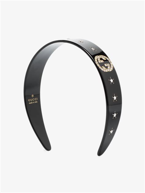 gucci metallic headband|authentic Gucci headband for sale.